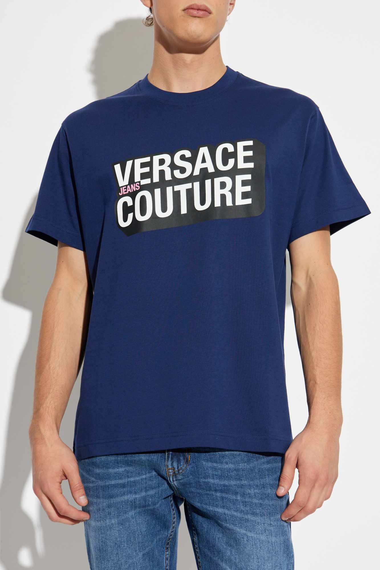 Versace Jeans Couture T-shirt with print | Men's | Vitkac